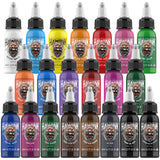 HAWINK 21 Colors Tattoo Ink Set Pigment Kit 1 oz (30ml)