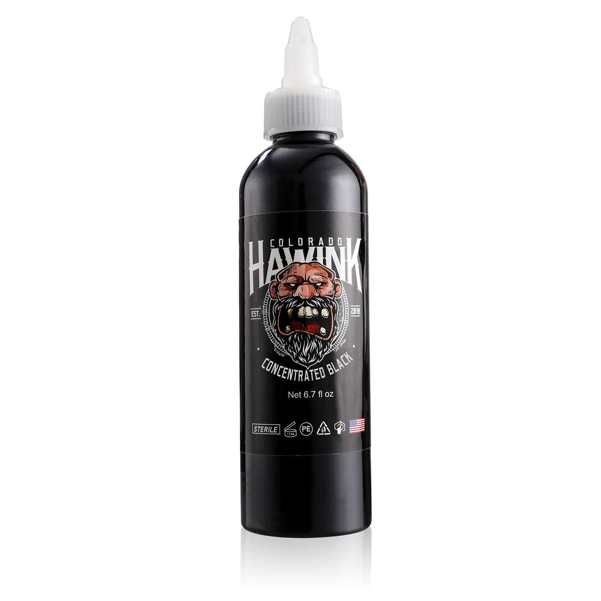 Hawink Tattoo Ink Concentrated Black 6.7oz 200ml