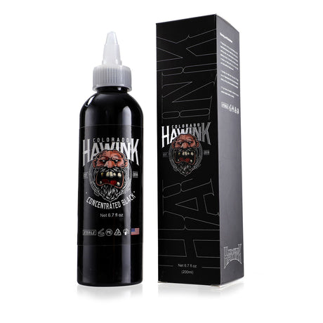 Hawink Tattoo Ink Concentrated Black 6.7oz 200ml