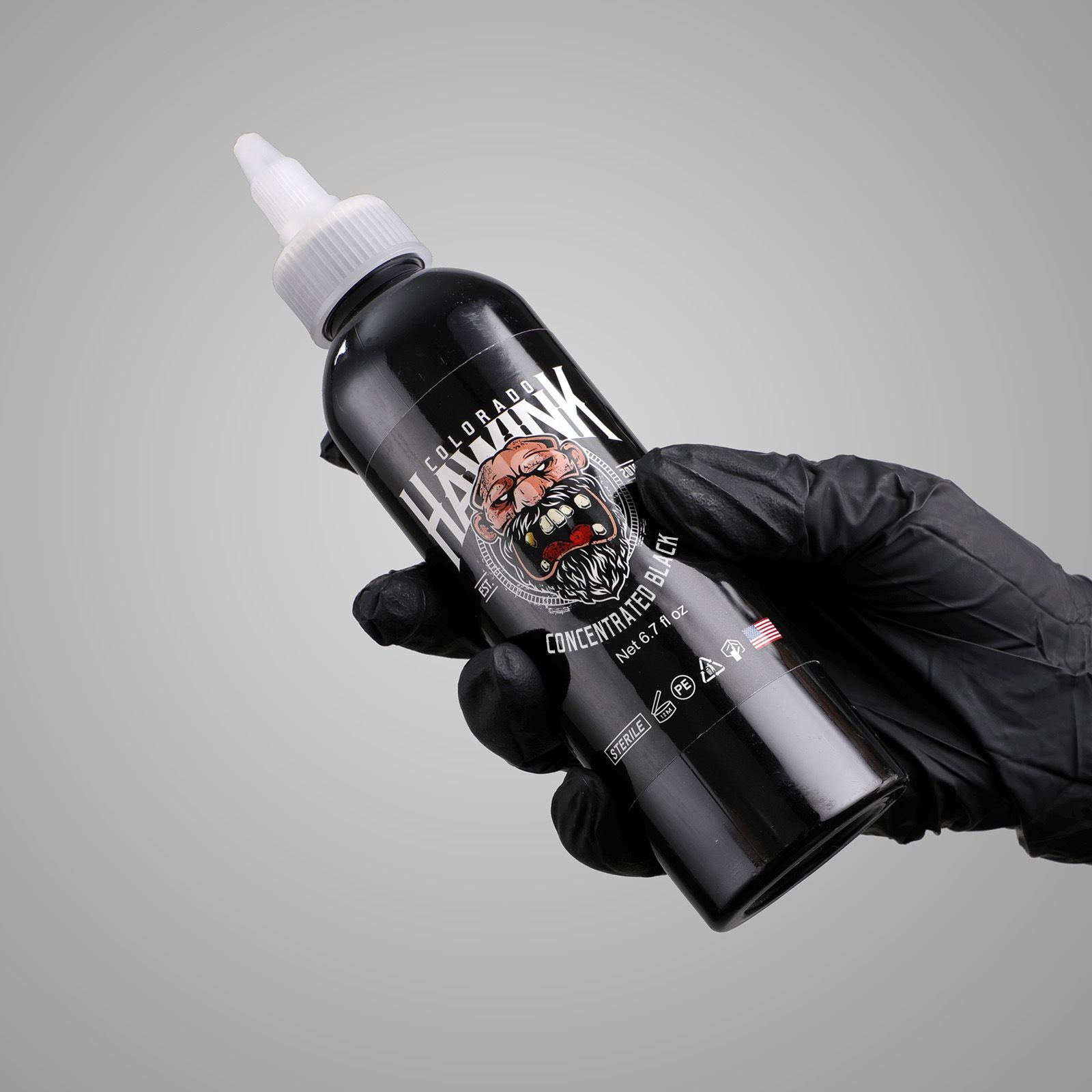 Hawink Tattoo Ink Concentrated Black 6.7oz 200ml Hawink Tattoo Ink Concentrated Black 6.7oz 200ml
