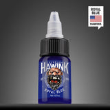 USA Hawink 7 Basic Colors Professional Tattoo Ink Set Pigment Kit 1/2 oz ( 15 ml)