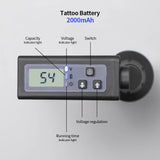 2020 New High Capacity 2000mah LCD Screen Tattoo Dedicated Lithium Battery - Hawink