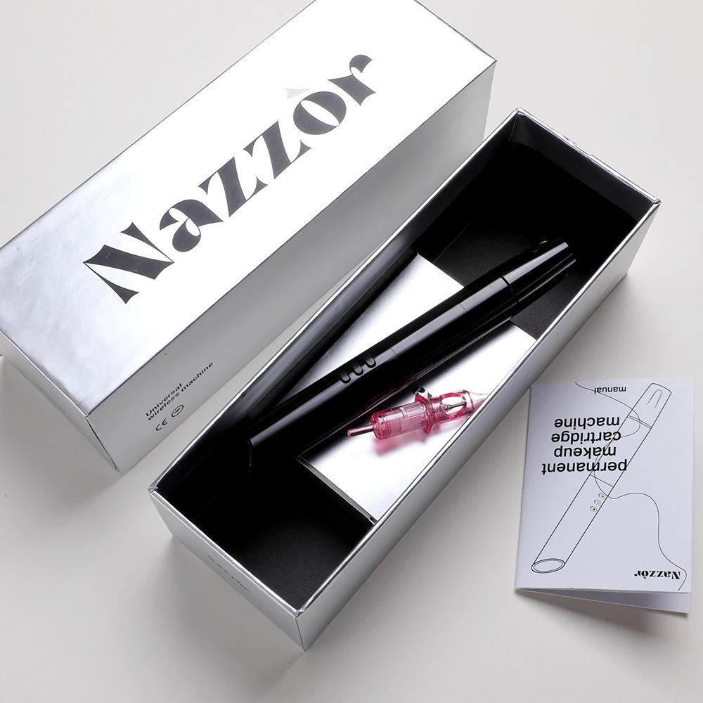 Nazzor Wireless Permanent Makeup Machine Black