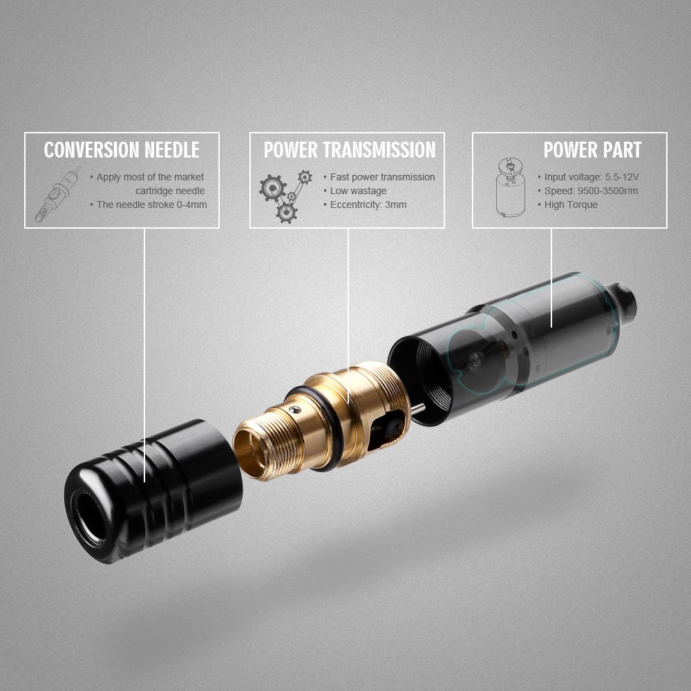 Solong EM128 Rotary Tattoo Pen Machine – Hawink