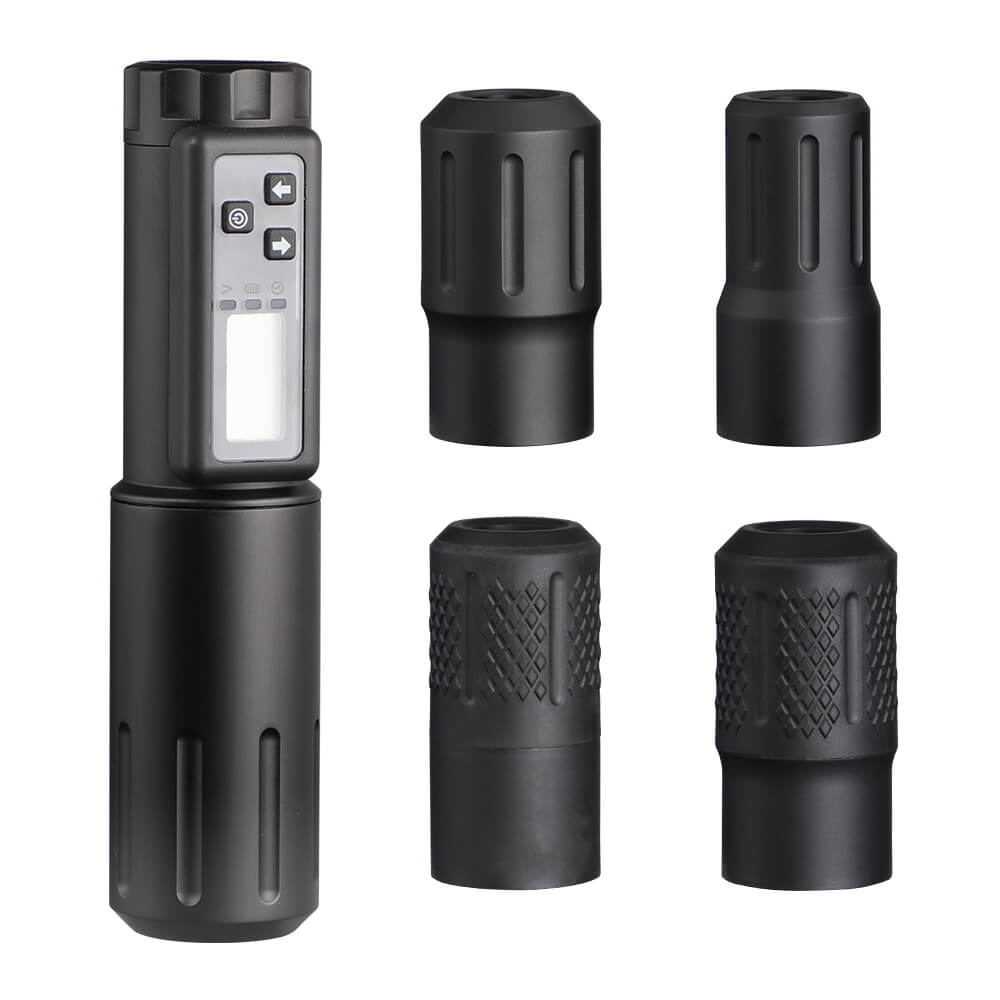Wireless Tattoo Pen Multi-handle Motor Tattoo All-in-one EM158