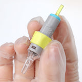 ANTIKE Silicone Tattoo Finger Ledge Cartridges Needles #12 #10 16Pcs With Membrane