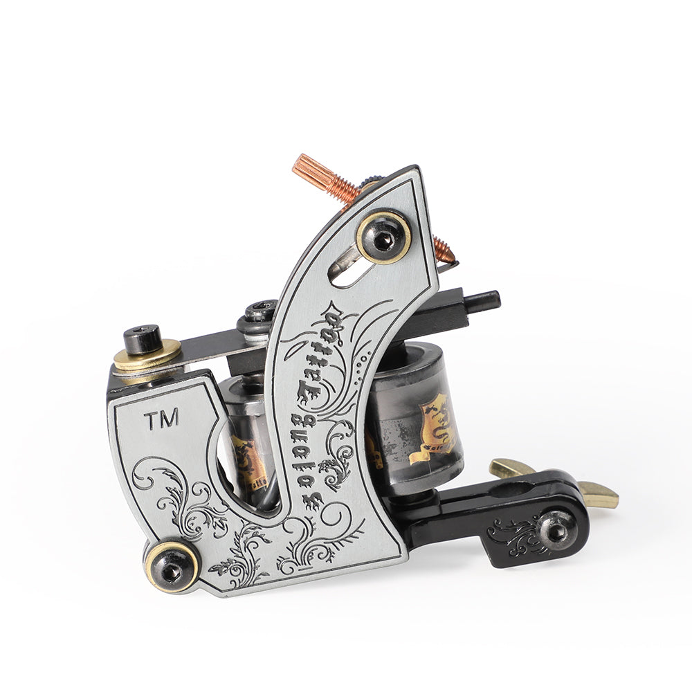 Tattoo Gizmo Coil Tattoo Machine for Lining and Shading| 10 Wrap Coil  tattoo machine fun for beginners : Amazon.in: Beauty