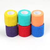 HAWINK Non Woven Tattoo Grip Bandage colorful Professional  cohesive elastic bandage 6pcs/box