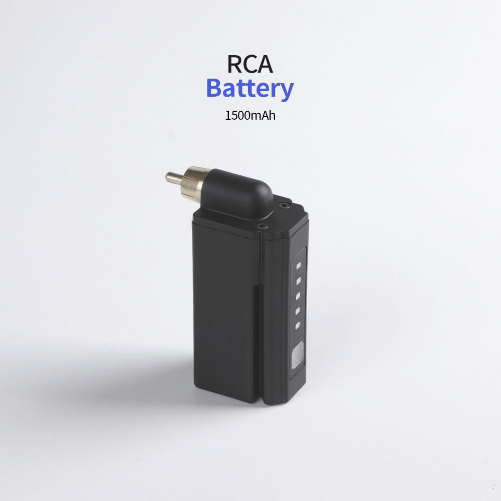 Wireless Tattoo Battery Pack Power Supply RCA DC Rotary Tattoo Machine Pen  BST | eBay