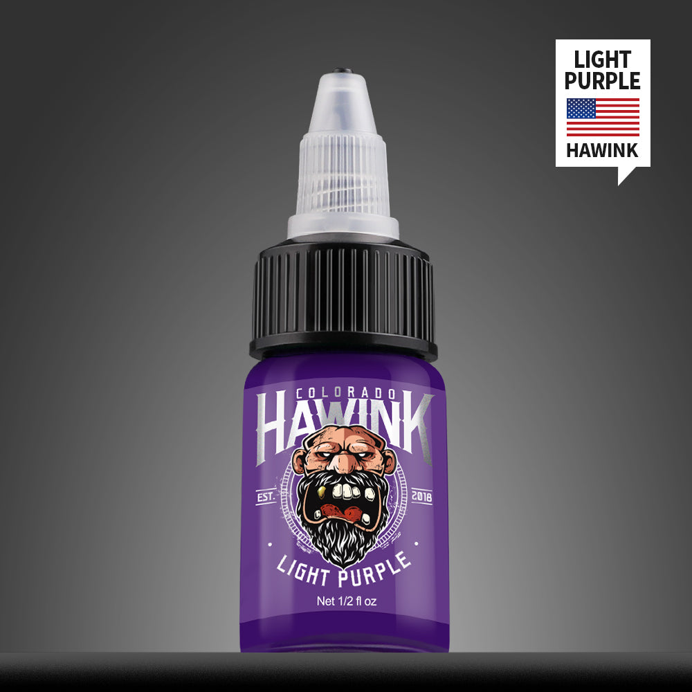 USA Hawink 7 Basic Colors Professional Tattoo Ink Set Pigment Kit 1/2 oz ( 15 ml) - Hawink